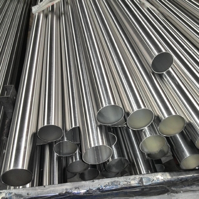 Polished Stainless Steel Seamless Pipe Seamless Alloy Steel Pipe Customizable Thickness