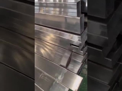 ステンレス鋼の長方形の管